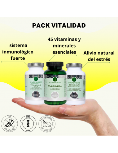 Pack Vitalidad: MultiMega + Vitamina...