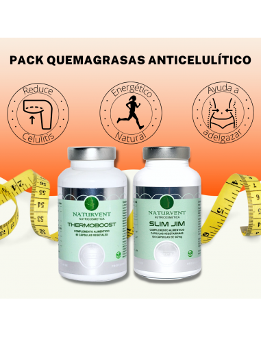 Pack Quemagrasas Anticelulítico:...